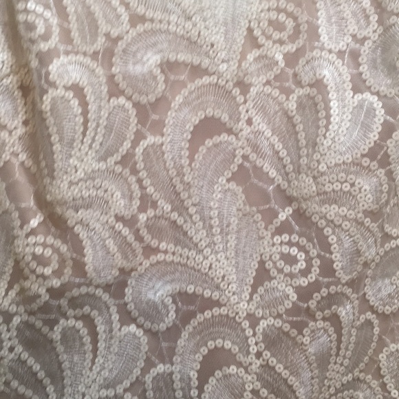 Bebé beaded cream mini dress - Picture 2 of 4